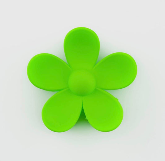 Glow In The Dark Flower Claw/Clip