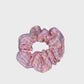 Pink Gingham Scrunchie Accessory