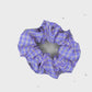 Lavender Gingham Scrunchie